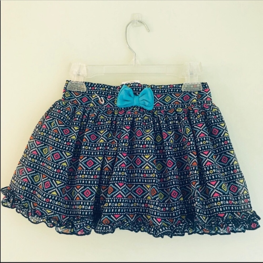 Disney Skirt with Colorful Aztec Print NWOT